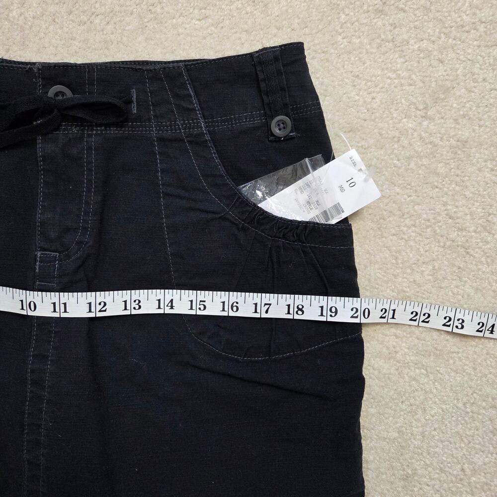 NWT Fashion Bug 90's Size 10 Black Cotton Blend Skort - Picture 8 of 12